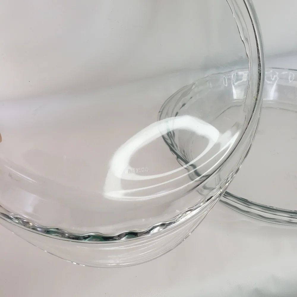 Pie Plate Bakeware Glass 8 Inches Diameter